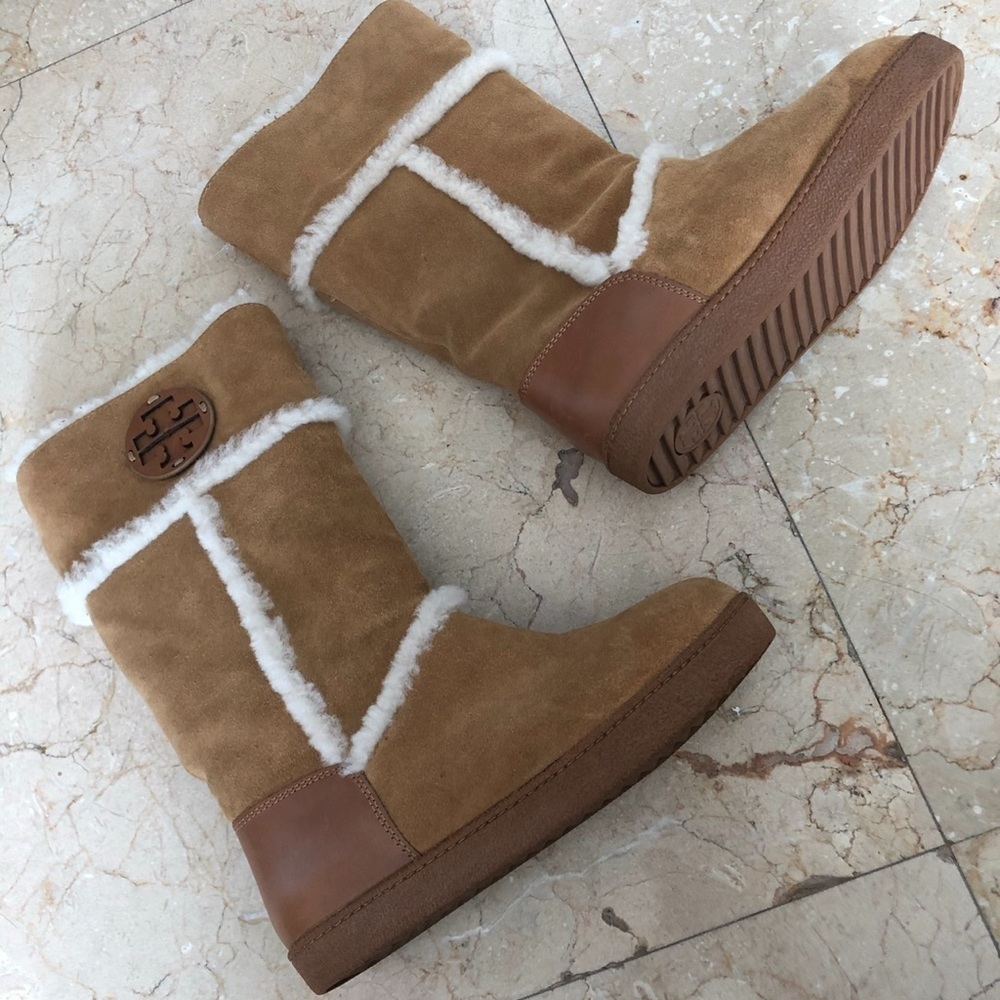Tory Burch Amelie Sherling Boots